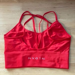 NVGTN Scarlet Flourish Seamless Bra